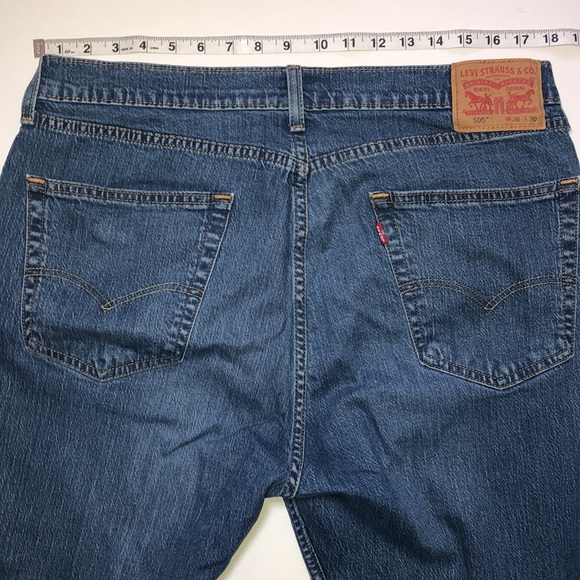 Men’s Levi’s 505 Jeans - Picture 6 of 11